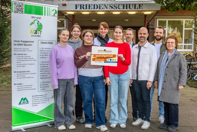 Sozial genial – Friedensschule, städtische Gesamtschule in Hamm