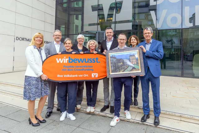 Crowdfunding Gemälde MO Dortmund
