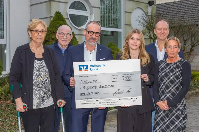 Mitgliederjubilarspende Unna