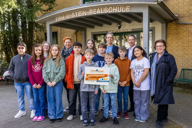 Sozial genial – Freiherr-vom-Stein-Realschule in Bergkamen
